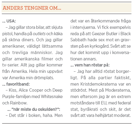 Anders Tengner intervju access alla areas Mattias svensson Neo nr 4 2011 Tengner om...
