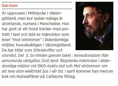 Dan Korn Ett riktigt original essä Neo nr 2 2013 Erik Wahlstrand Dan Korn fakta