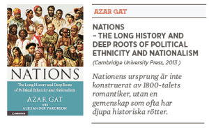 Daniel nilsson recension Azar Gat Nations Neo nr 2 2014 primordialism nationalism förintelsen