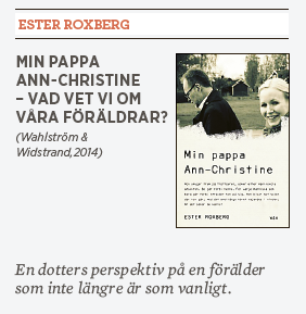 Hanna Lager recension Ester Roxberg Min pappa Ann-Christine Neo nr 2 2014