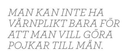 Mikael Odenberg Neo nr 3 2014 Bagdad Bob Anders Borg Fredrik Reinfeldt försvar värnplikt Nato budget citat2