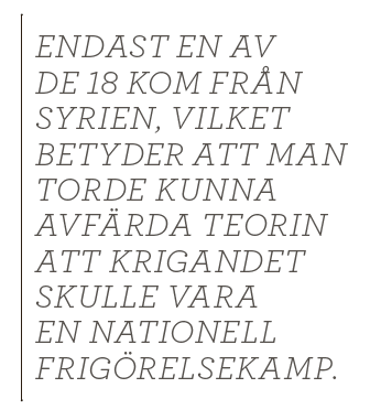 Per Gudmundson ISIS jihad svenska jihadister islamism spanska inbördeskriget Neo nr 4 2014 citat1