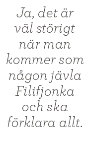 Andreas Ericson intervju Sanna Rayman filifjonka Alliansen nya moderaterna borgerlighet Aftonbladet ledarsida Neo nr 4 2014 citat