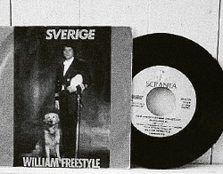 Sverige blev William Freestyles enda album. Foto: Privat