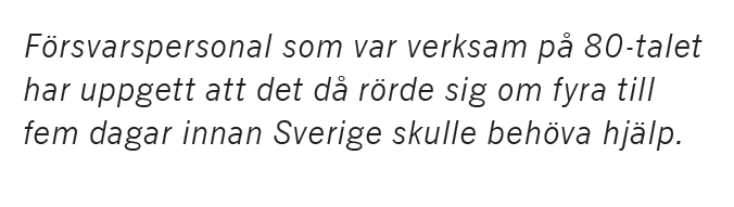Neo nr 2 2015 Sara Norrevik Fredrik Reinfeldt Mikael Odenberg Peter Hultqvist ÖB Nato försvar Hur tänkte vi? citat2