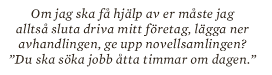 Jens Liljestrand essä 10 000 F-skatt skitliv prekariatet Neo nr 1 2013 citat3