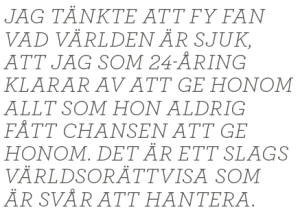 Mattias Svensson Världen utanför papperslösa reva flyktinggömmare Dublin Neo nr 1 2013 citat1