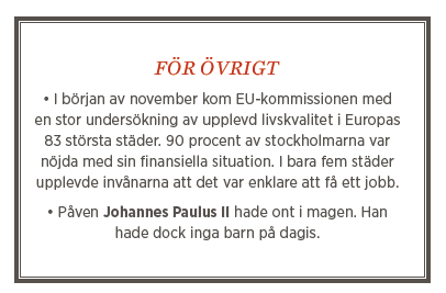 Fredrik Johansson krönika Stockholmsteorin om välfärden Neo nr 6 2013 fakta
