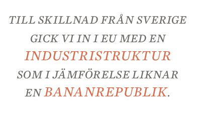 Sylvia Bjon EU Finland krönika Neo nr 6 2013 Finland bananrepublik
