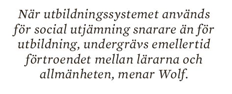 SInger Enkvist skola utbildning vänstern meritokrati Alva Myrdal Stellan Arvidsson Tage Erlander Neo nr 3 2014  citat2