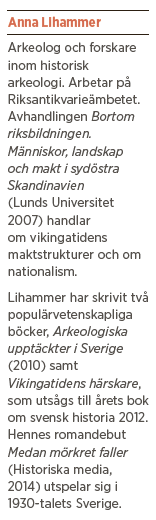 Anna Lihammer Medan mörkret faller historia Carl Hell Maria Gustavsson vikingatiden Neo nr 3 2014 info