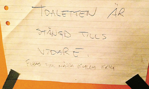 Andreas Ericson Dags att laga toaletten Neo nr 3 2014