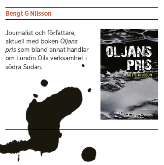 Bengt Nilsson Bush, Bildt och barnsoldater Ian Lundin Neo nr 3 2014 Oljans pris