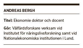 Andreas Bergh Blir vi sjuka av inkomstskillnader? Neo nr 3 2014