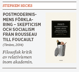 Ivar Arpi Stephen Hicks Postmodernismens förklaring Neo nr 3 2014