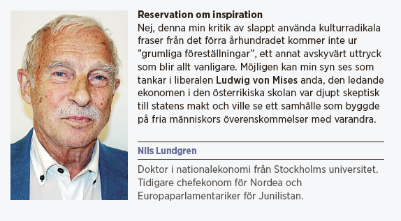 Nils Lundgren Till normens försvar okonventionell normkritik tabu konventioner borgerlig grovhångla Ludwig von Mises Neo nr 2 2015 presentation