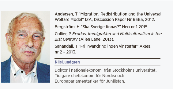 Nils Lundgren krönika Att flytta är ingen mänsklig rättighet invandring etik asyl Neo nr 4 2015