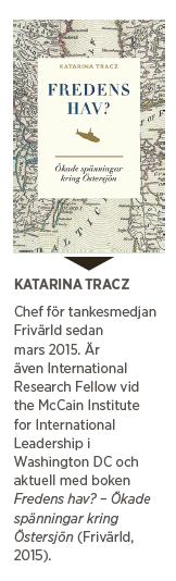 Katarina Tracz Fredens hav Östersjön Ryssland säkerhetspolitik Nato försvar Boris Nemetsov Vladimir Putin Barack Obama Neo nr 4 2015