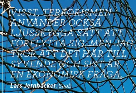 Vapenindustrins våta dröm Mattias Svensson Neo 6 2012 Lars Jernbäcker Saab citat